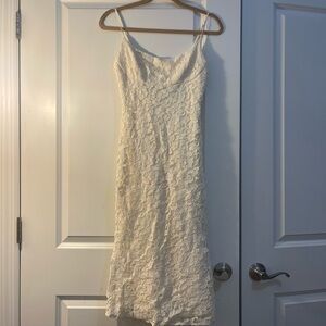 Bardot Cream Lace Dress
